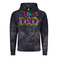 Cloud Black rainbow colors autism dad Vintage Hoodie - AdoDesignShop