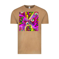 Vintage Camel halloween thunders seamless pattern Vintage Tee - BundleAndBundleShop