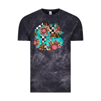 Race Sunflower Patches Vintage Tee | Teevron