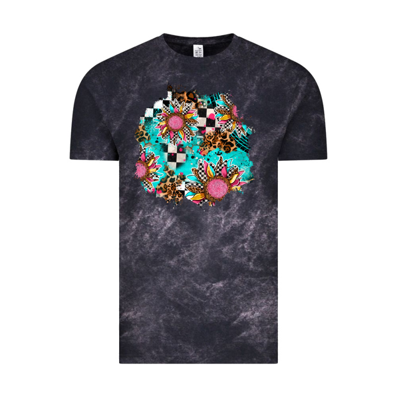 Race Sunflower Patches Vintage Tee by AdoDesignShop | Teevron