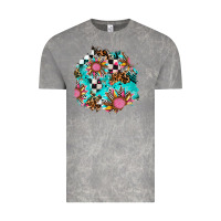 Cloud Rock race sunflower patches Vintage Tee - AdoDesignShop