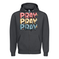 Smoke pray on it pray over it pray through it Zipper Hoodie - MaliasSmallBusiness