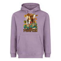 Lavender Hey There Pumpkin Fall Heavyweight Hoodie - LillyAllenDesigns