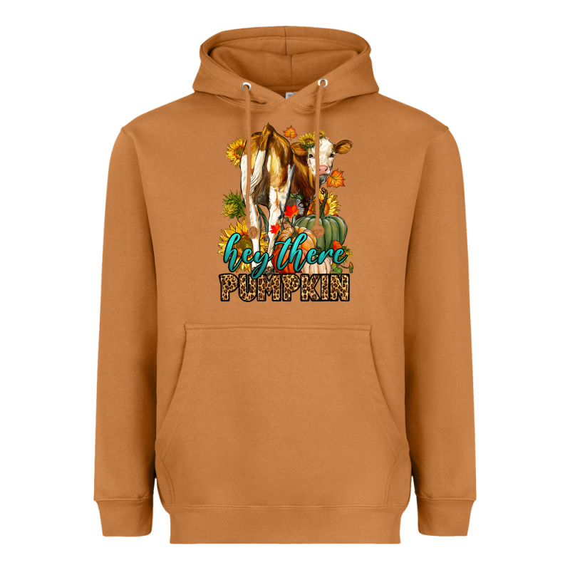 Hey There Pumpkin Fall Heavyweight Hoodie by LillyAllenDesigns | Teevron