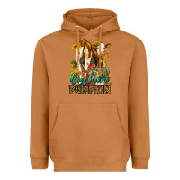 Meerkat Hey There Pumpkin Fall Heavyweight Hoodie - LillyAllenDesigns