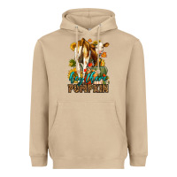 Mushroom Hey There Pumpkin Fall Heavyweight Hoodie - LillyAllenDesigns