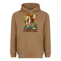 Toasted Coconut Hey There Pumpkin Fall Heavyweight Hoodie - LillyAllenDesigns
