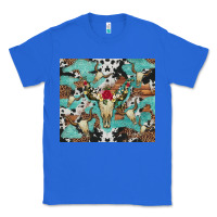 True Royal bull skull flowers cowhides and leopard Classic Tee - Artiststas