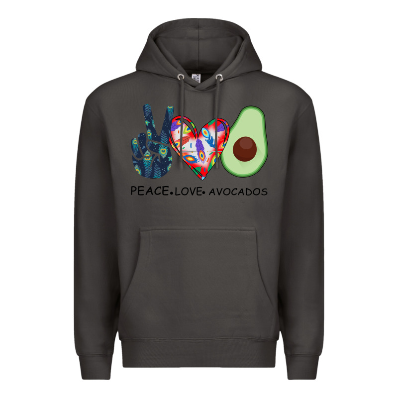 Peace Love Avocados Premium Hoodie by Bettercallsaul | Teevron