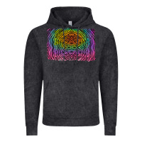 Vintage Black colorful zebra background Vintage Hoodie - RanaPortraitStore