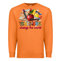 Carrot teachers change the world Premium Sweatshirt - Artiststas