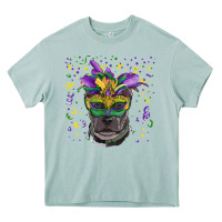 Arona mardi gras  mask pitbull Heavy Core Tee - RanaPortraitStore