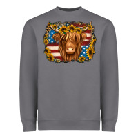 Storm 4th of july shaggy cow Heavyweight Sweatshirt - Jasminsmagicworld