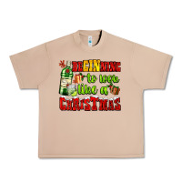 Burro beginning to look like a christmas with gin and gifts Urban Heavy Tee - AdoDesignShop