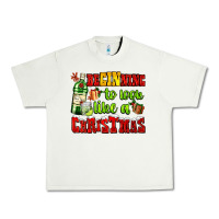 Pistachio beginning to look like a christmas with gin and gifts Urban Heavy Tee - AdoDesignShop