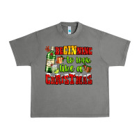 Tornado beginning to look like a christmas with gin and gifts Urban Heavy Tee - AdoDesignShop