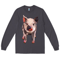 Smoke pig Long Sleeve Tee - BarkalooDesign