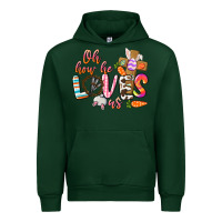Forest Green oh how he loves us Urban Hoodie - CowGirlArtShop