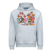Heather Grey oh how he loves us Urban Hoodie - CowGirlArtShop