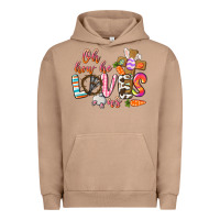 Pigment Burro oh how he loves us Urban Hoodie - CowGirlArtShop