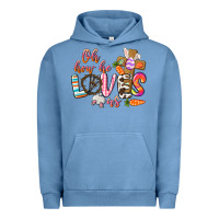 Pigment Pebble Blue oh how he loves us Urban Hoodie - CowGirlArtShop