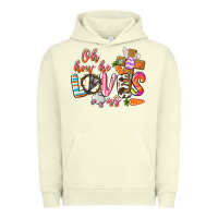 Pigment Pistachio oh how he loves us Urban Hoodie - CowGirlArtShop