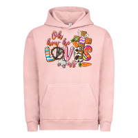 Pigment Salmon oh how he loves us Urban Hoodie - CowGirlArtShop