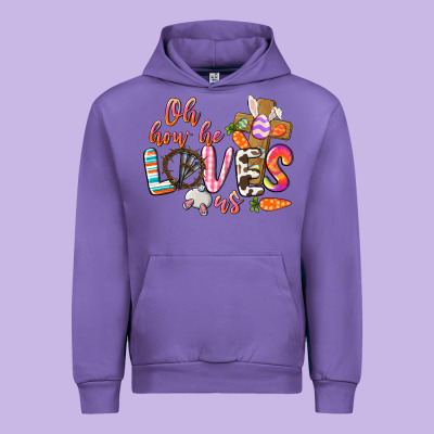 Oh How He Loves Us Urban Hoodie Designed By Cowgirlartshop