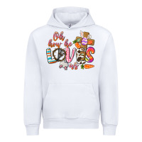 White oh how he loves us Urban Hoodie - CowGirlArtShop