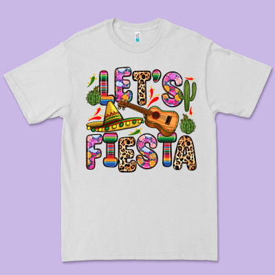 Let S Fiesta Premium Tee Designed By Zillion Design Studio