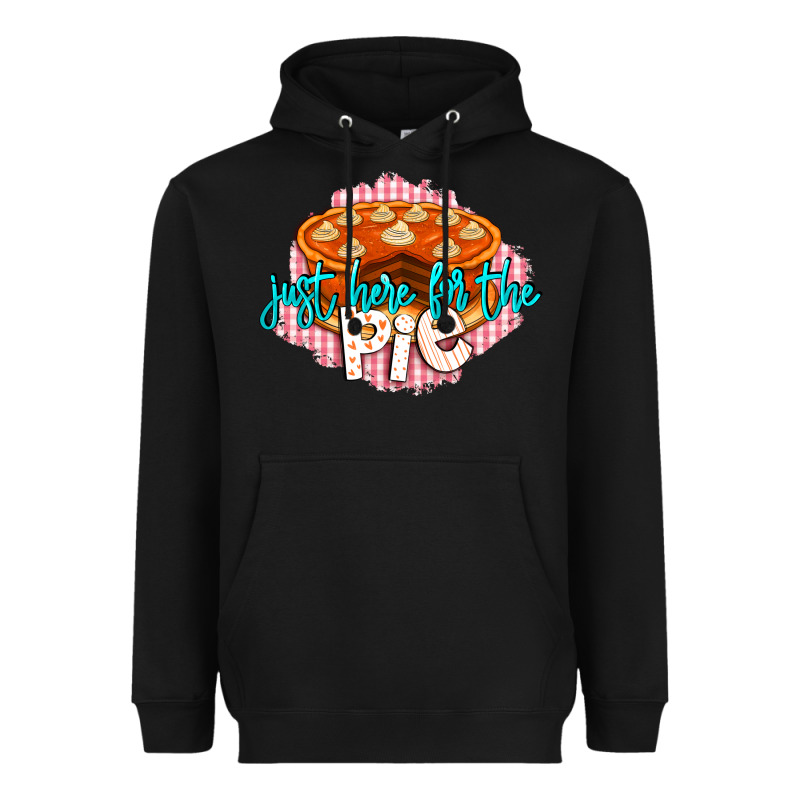 Just Here For The Pie Heavyweight Hoodie by LillyAllenDesigns | Teevron