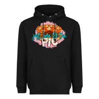 Black Just Here For The Pie Heavyweight Hoodie - LillyAllenDesigns