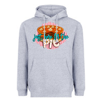 Heather Grey Just Here For The Pie Heavyweight Hoodie - LillyAllenDesigns