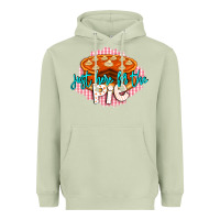 Matcha Just Here For The Pie Heavyweight Hoodie - LillyAllenDesigns