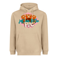 Mushroom Just Here For The Pie Heavyweight Hoodie - LillyAllenDesigns