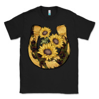 Black horseshoe sunflower camouflage Classic Tee - AdoDesignShop