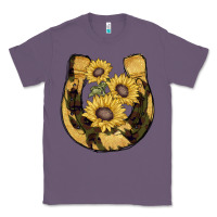 Lavender horseshoe sunflower camouflage Classic Tee - AdoDesignShop