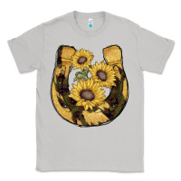 Moon Dust horseshoe sunflower camouflage Classic Tee - AdoDesignShop