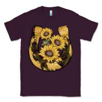 Plum horseshoe sunflower camouflage Classic Tee - AdoDesignShop