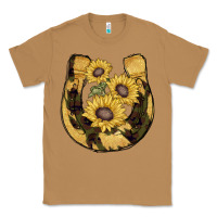 Toasted Coconut horseshoe sunflower camouflage Classic Tee - AdoDesignShop