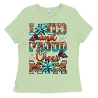 Matcha loud and proud cheer mom Ladies Tee - RanaPortraitStore