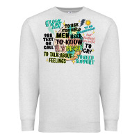 Oatmeal Heather mens mental health matters Premium Sweatshirt - Artiststas