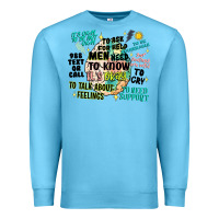 Ocean Blue mens mental health matters Premium Sweatshirt - Artiststas