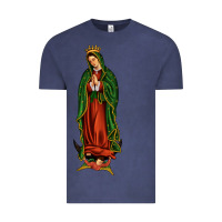 Vintage Denim our lady of guadalupe Vintage Tee - JahusDesignShop