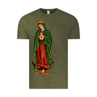 Vintage Olive our lady of guadalupe Vintage Tee - JahusDesignShop