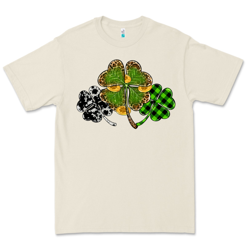 St Patricks Day Shamrock Gold Premium Tee by RanaPortraitStore | Teevron