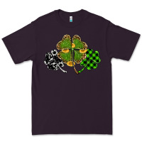 Plum st patricks day shamrock gold Premium Tee - RanaPortraitStore