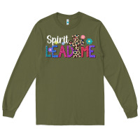Army Green spirit lead me Long Sleeve Tee - JahusDesignShop
