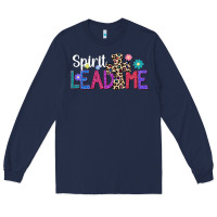 Navy spirit lead me Long Sleeve Tee - JahusDesignShop