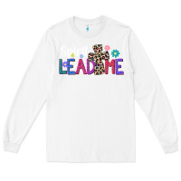 White spirit lead me Long Sleeve Tee - JahusDesignShop